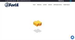 Desktop Screenshot of forthinformatica.com.br